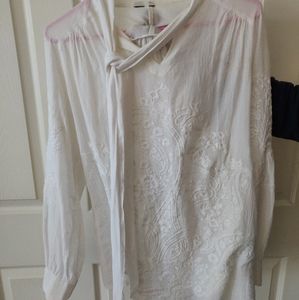 white detailed shirt